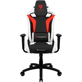Cadeira Gamer ThunderX3 XC3, Até 120Kg, Reclinável, Com Almofadas, Cilindro de Gás Classe 4, Preta e Vermelha - 78312