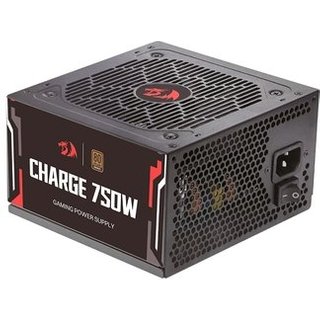 Fonte Gamer Redragon Charge, 750W, ATX, 80 Plus Bronze, Preto - FRC-750