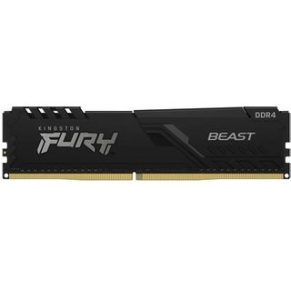 Memoria RAM Kingston Fury Beast, 16GB, 3200MT/s, DDR4, CL16, DIMM, Preto - KF432C16BB/16