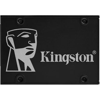 SSD Kingston KC600, 256GB, SATA III, 2.5", Leitura: 550MB/s, Gravação: 500MB/s, Corporativo, Preto - SKC600/256G