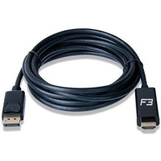 Cabo Adaptador Conversor Displayport para HDMI F3, 1.8 Metros - JC- CB-DMI18
