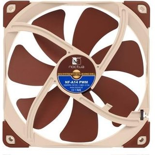 Ventoinha Noctua, 140mm, Marrom - NF-A14 PWM