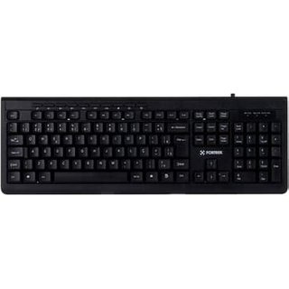 Teclado Fortrek Multimídia MLK-101, à Prova D'água, ABNT2, Preto - 75859