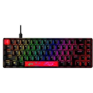 Teclado Mecânico Gamer HyperX Alloy Origins 65, Switch RED, Layout 65%, US, Preto - 4P5D6AA#ABA