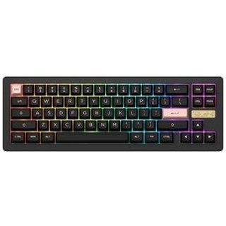 Teclado Mecânico Gamer Akko,ACR Pro 68-S, RGB, Switch Akko Crystal, ANSI, Branco - 6925758620765