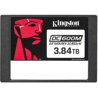 SSD Kingston DC600M Mixed-Use, 3.84 TB, SATA III, 2.5", Leitura: 560 MB/s, Gravação: 530 MB/s, para Servidor, Preto - SEDC600M/3840G