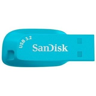 Pen Drive 64GB SanDisk Ultra Shift, USB 3.2, Azul - SDCZ410-064G-G46BB