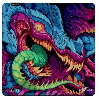 Mousepad Gamer Fallen Cs:go Hyper Beast, Speed+, Grande 450x450mm - MP-CS-HB-SM-GR