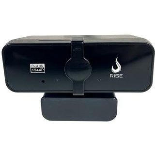 Webcam Rise Mode Vision 2K, 30 FPS, Microfone Digital, USB, Preto - RM-WECM-2K-B