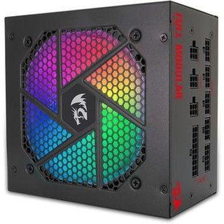Fonte Redragon, 750W, 80 Plus Gold, Modular, PFC Ativo, RGB, Com Cabo, Preto - GC-PS006-1