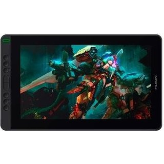 Mesa Digitalizadora Huion Kamvas 13 com suporte ajustável, USB, Cosmo Black, Preto - GS1331