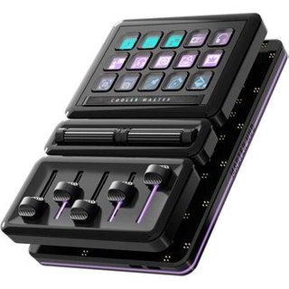 Controlador Streamer Cooler Master MasterHub, RGB, Modular com Módulos de Áudio, Teclado e Navegação, Preto - MHSK13AA00
