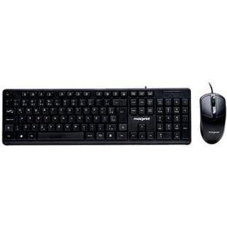 Kit Teclado e Mouse Maxprint CF 1001, USB 2.0, ABNT2, Preto - 60000156