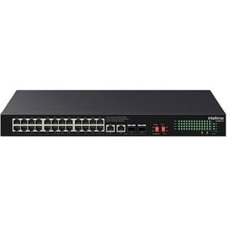 Switch Não Gerenciável Intelbras PoE S1128G-PA, 28 portas Gigabit Ethernet - 4760127