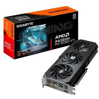 Placa de Vídeo Gigabyte RX 9060 XT Gaming OC AMD Radeon, 16GB, GDDR6, 128bits, Triple Fan, OpenGL 4.6 - GV-R9060XTGAMING OC-16GD