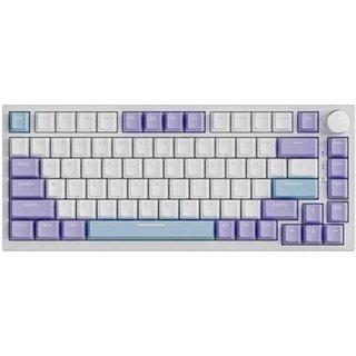 Teclado Mecânico Gamer Ajazz AK820, USB-C, Moon Switch, Layout US, Anti-Ghosting, Roxo - AK820