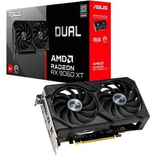 Placa de Vídeo ASUS DUAL RX 9060 XT 8G AMD Radeon, 8GB GDDR6, 128bits, OpenGL 4.6 - 90YV0MI1-M0NA00