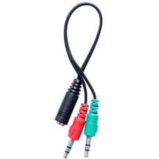 Cabo Adaptador OEX CE403, P3 para 2P2, Preto - 487413