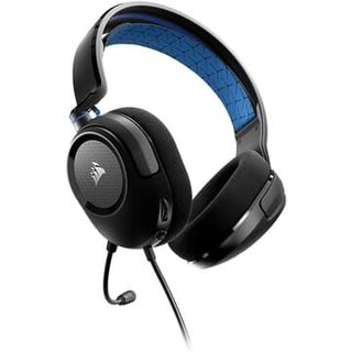 Headset Gamer Corsair HS35 v2, Preto e Azul - CA-9011383-NA
