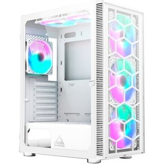 Gabinete Gamer Montech X3 Glass, Mid-Tower, Painel Frontal em Vidro, Com 6X Fans, Branco - X3GlASSWH