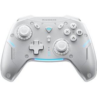 Controle Sem Fio Gamer Machenike G5 Pro, Multiplataformas, RGB, Switch Kailh, Com Dock, Branco - JJ02GG007
