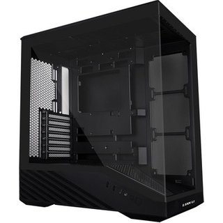 Gabinete Gamer Lian Li Vector V100, Mid-Tower, ATX, Vidro Temperado, ARGB, Sem FANs, Preto - V100X