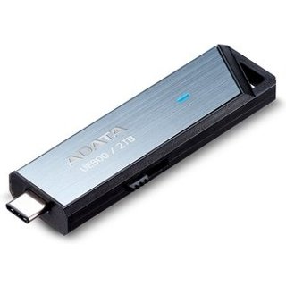 Pen Drive 2TB ADATA Elite UE800, USB 3.2, Retrátil, Cinza - AELI-UE800-2T-CSG