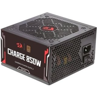 Fonte Gamer Redragon Charge, 850W, ATX, 80 Plus Bronze, Preto - FRC-850