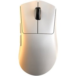 Mouse Gamer Sem Fio Attack Shark V8, 42000 DPI, Tri-Mode Wireless Bluetooth USB-C, Branco - V8