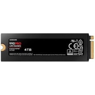 SSD Samsung 990 PRO, 4TB, M.2 2280, PCIe 4.0 x4, NVMe, Leitura: 7450 MB/s, Gravação: 6900 MB/s - MZ-V9PATO