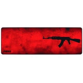 Mousepad Gamer Rise Mode Speed, AK47, Estendido (900x300mm), Vermelho - RG-MP-06-AKR