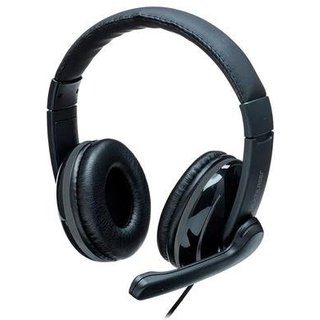 Headset Multi Pro, P2, Preto/Cinza, com Adaptador P3 - PH316