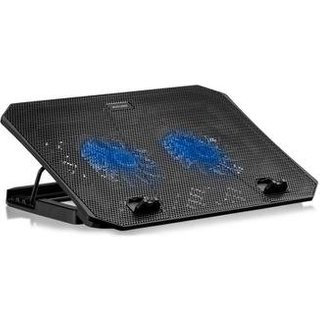 Suporte para Notebook Multi, LED, Até 15.6,Dual Fan, Preto - AC392
