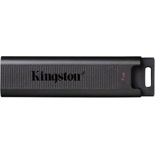 Pen Drive 1TB Kingston DataTraveler Max, USB-C 3.2 Gen 2, Leitura de 1000MB/s, Preto - DTMAX/1TB