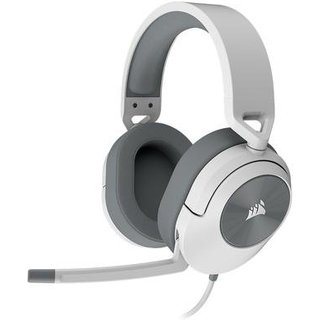 Headset Gamer Corsair HS55 USB/P2, Surround 7.1, Drivers 50mm, Branco - CA-9011266-NA