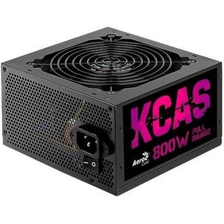 Fonte Gamer Aerocool ATX KCAS, 800W, 80 Plus Bronze, PFC Ativo, Preto - 79602