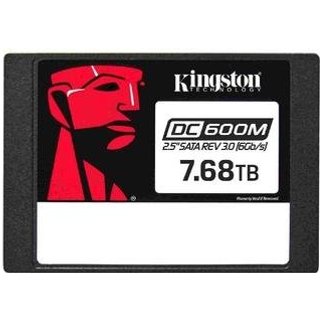 SSD Kingston DC600M Mixed-Use, 7.68 TB, SATA III, 2.5", Leitura: 560 MB/s, Gravação: 530 MB/s, para Servidor, Preto - SEDC600M/7680G