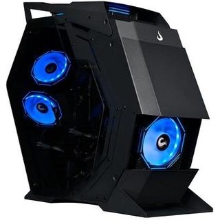 Gabinete Gamer Rise Mode Z4, Mid Tower, ATX, Lateral em Vidro Temperado, Sem FANs, Preto - RM-Z4-04-FB