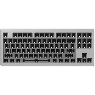 Base de Teclado Mecânico Monsgeek Barebone M3 QMK, RGB Barebone, Prata