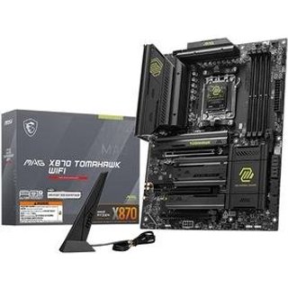 Placa-Mãe MSI MAG X870 Tomahawk WiFi, AMD, AM5, DDR5, ATX, Chipset X870, Wi-Fi 7 e Bluetooth 5.4, Preto - MAG X870 TOMAHAWK WIFI