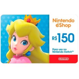 Gift Card Nintendo eShop R$150 - Cartão Presente Digital
