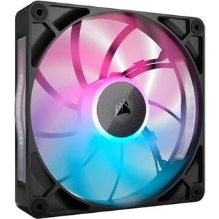 Kit com 2 Ventoinhas Corsair RX MAX RGB Series, iCUE LINK RX140 MAX RGB, 140mm, Preto - CO-9051036-WW