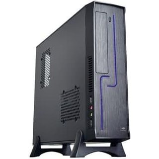 Gabinete Desktop c3Tech DT-120BK, Com Fonte, Preto - PS-200SFX
