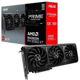 Placa de Vídeo ASUS PRIME RX 9060 XT OC 8G AMD Radeon, 8GB, GDDR6, 128bits, Triple Fan, OpenGL 4.6 - 90YV0MI0-M0NA00