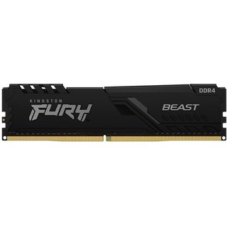 Memoria RAM Kingston Fury Beast, 8GB, 3200MT/s, DDR4, CL16, DIMM, Preto - KF432C16BB/8WP