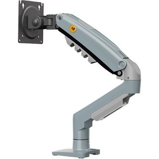 Suporte de Mesa Articulado para Monitor de 17" a 30" North Bayou, Ajustes com Pistão a Gás, Cinza - F80-XV NB