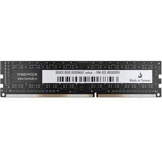 Memória RAM Rise Mode, 8GB, 1600MHz, DDR3, CL11 - RM-D3-8G1600V
