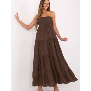 Daydress model 214302 Italy Moda - ONE-SIZE-FITS-ALL - Brown