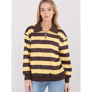 Sweatshirt model 222750 Italy Moda - ONE-SIZE-FITS-ALL - Yellow