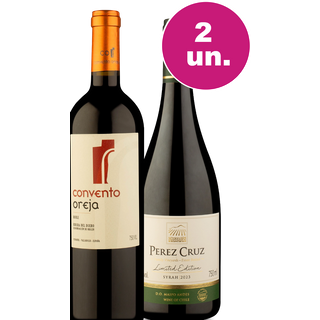 Kit 2 - Pérez Cruz Limited Edition e Convento Oreja Roble - Oferta Insana